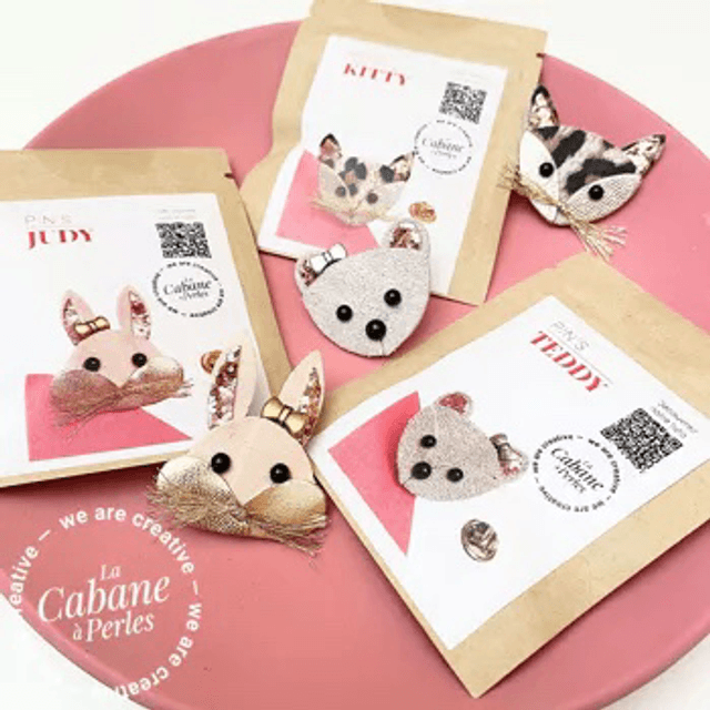 Kit broche Teddy 
