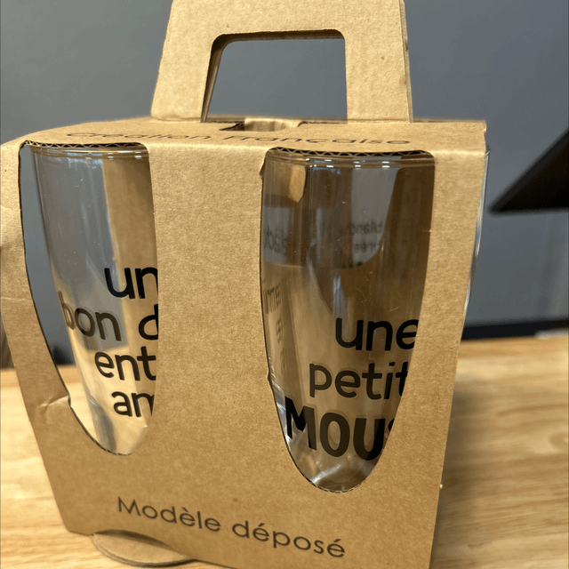 Verres à bière lot de  4 ⭐️
