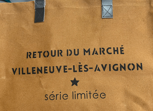 Sac retour du marché