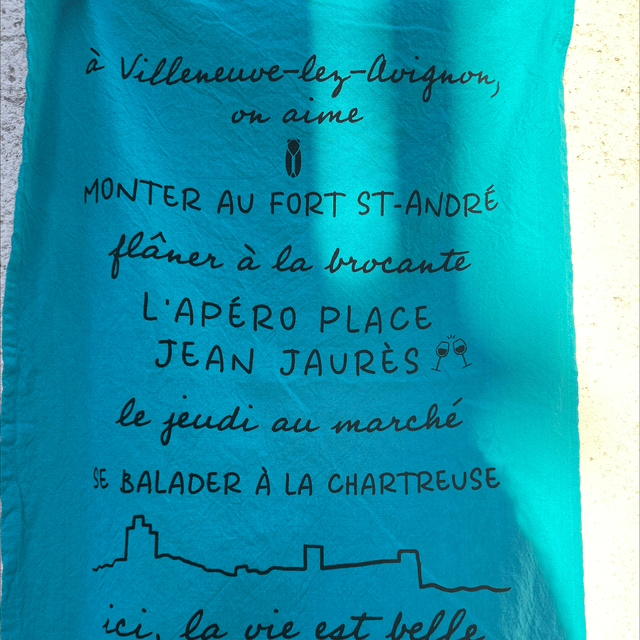 Villeneuve les Avignon : torchon 