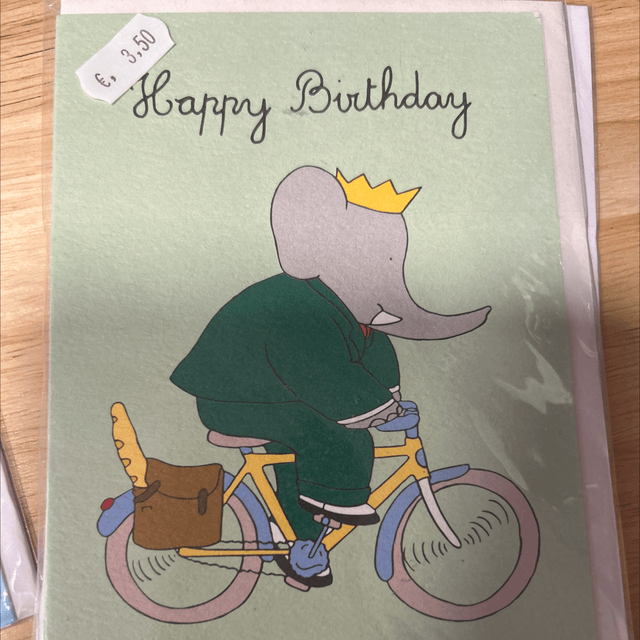 Carte anniversaire 