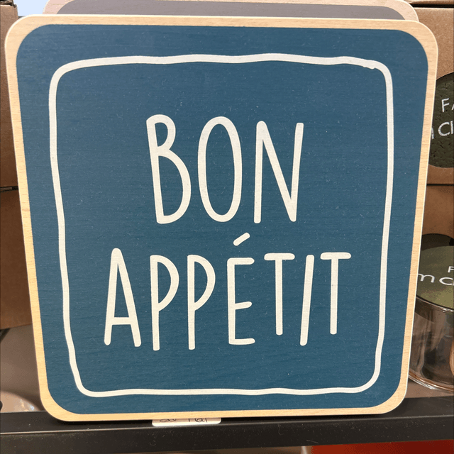 Dessous de plat en bois 