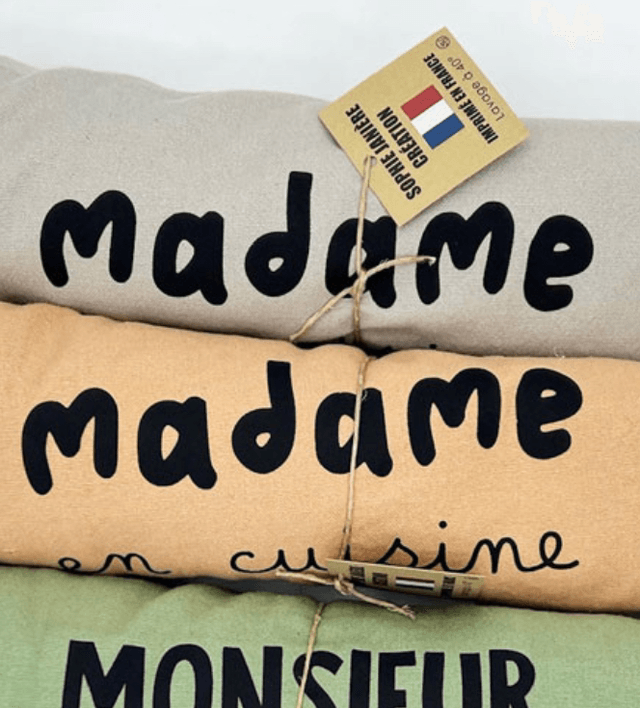Tablier : madame en cuisine 