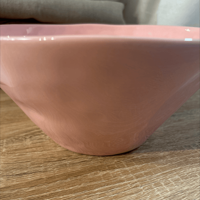 Saladier moyen modèle rose