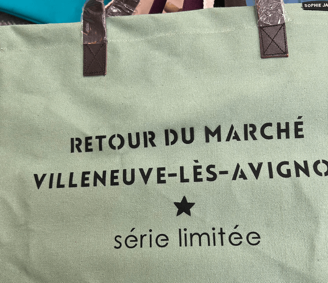 Sac retour du marché