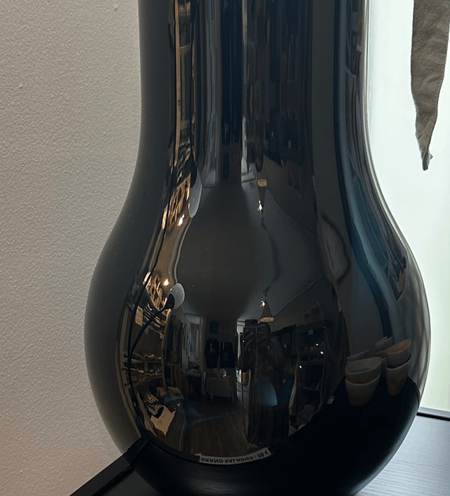 Vase bleu profond petit modèle 