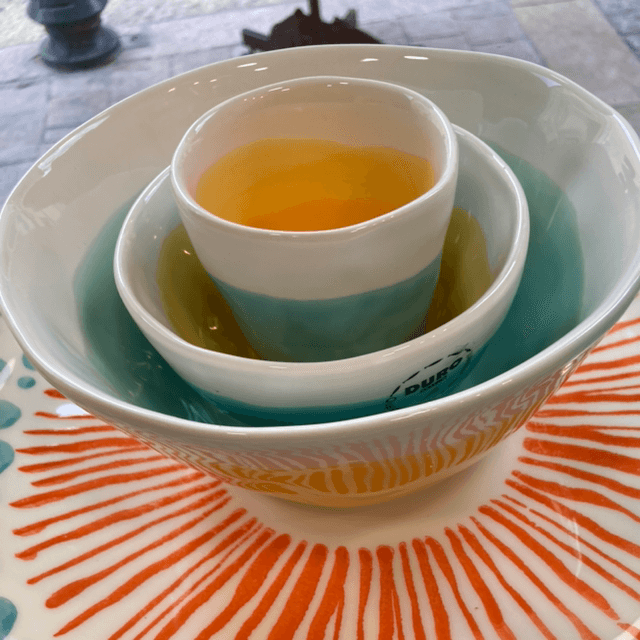 Saladier moyen modèle couleur vert aqua 