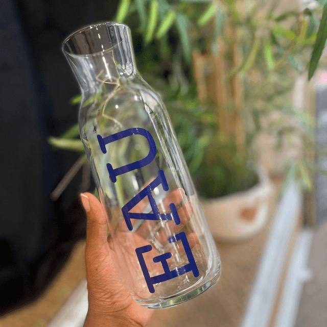 Carafe en verre 