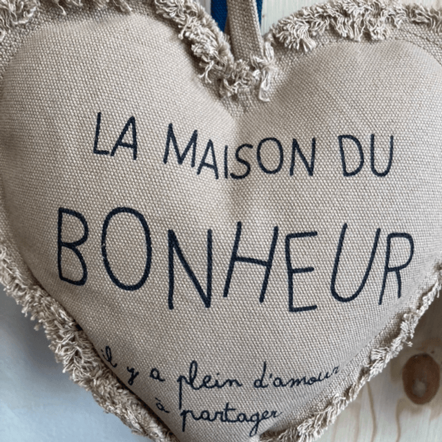 Cœur : maison du bonheur