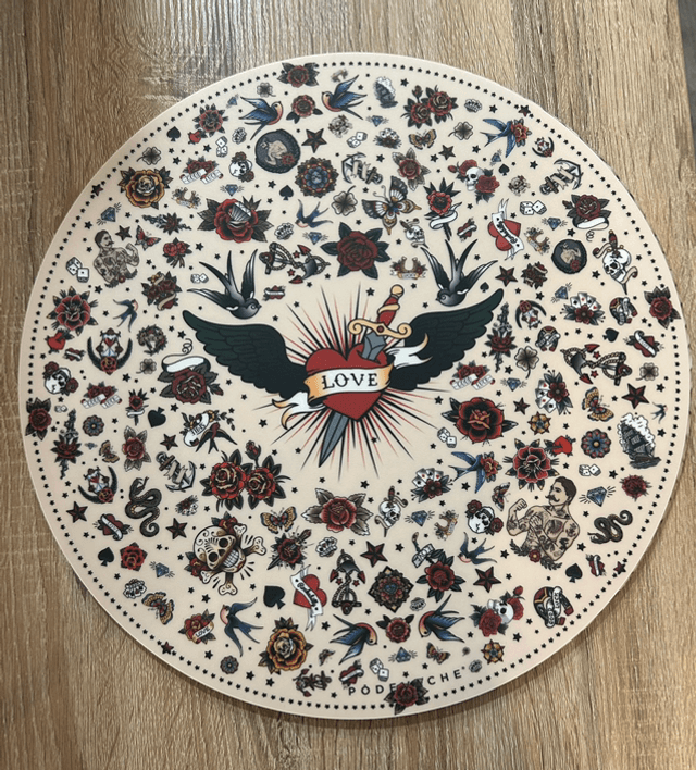 Set de table rond vierge