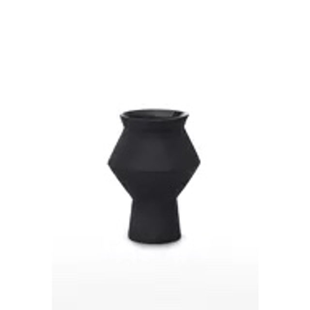 Vase en céramique gris 