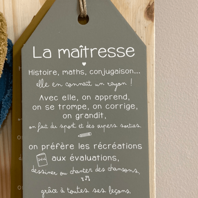la maîtresse 