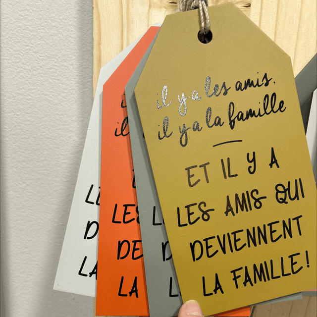 il y a les amis