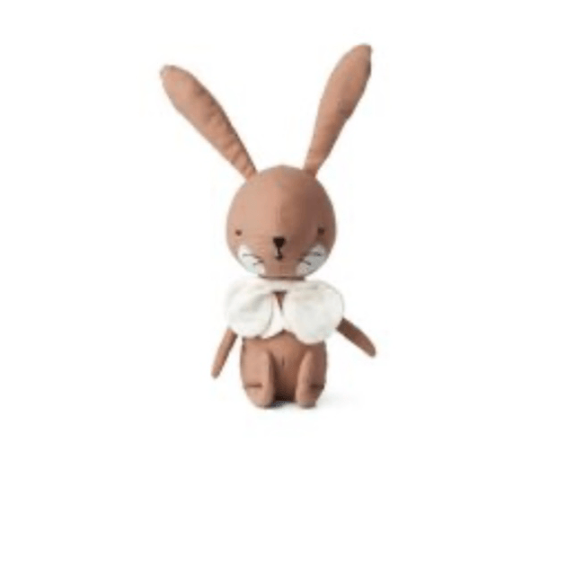 Peluche lapin dans boîte déco 