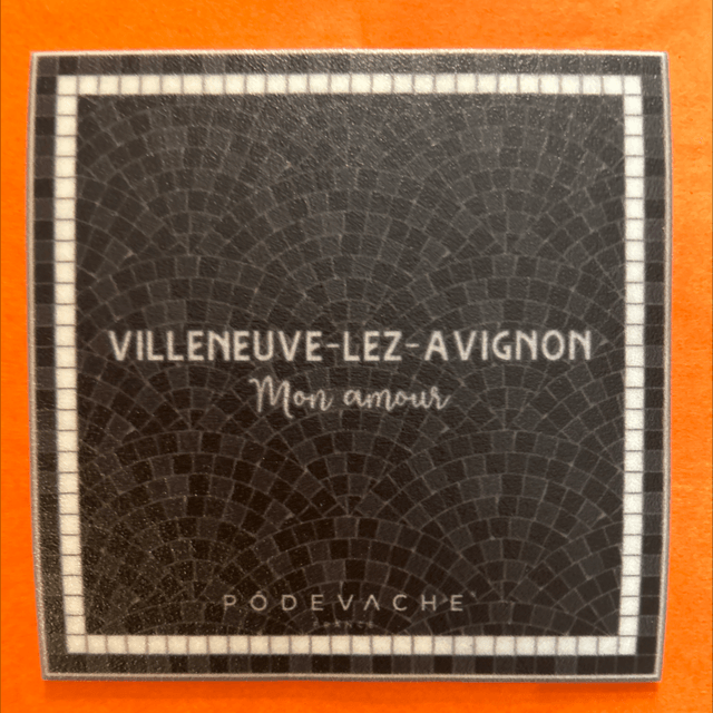 Sous verre lot de 6 Villeneuve les Avignon 