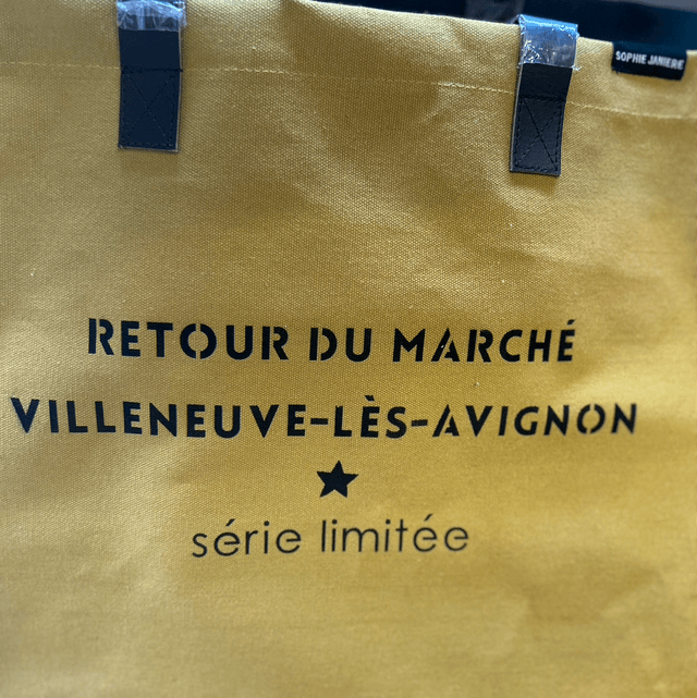 Sac retour du marché