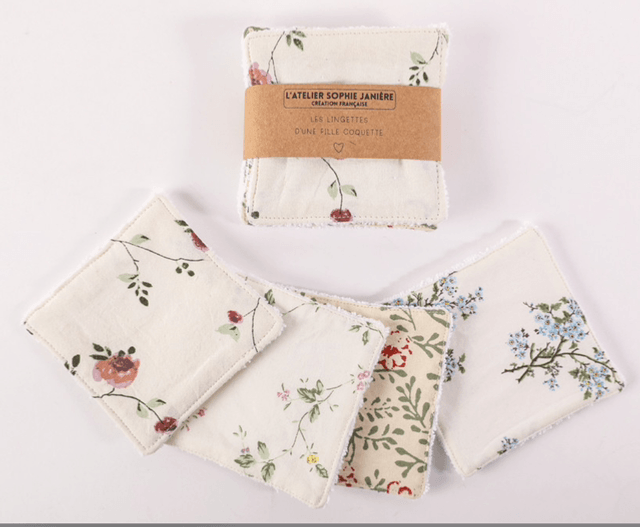 Lingettes (démaquillage) lot de 4 