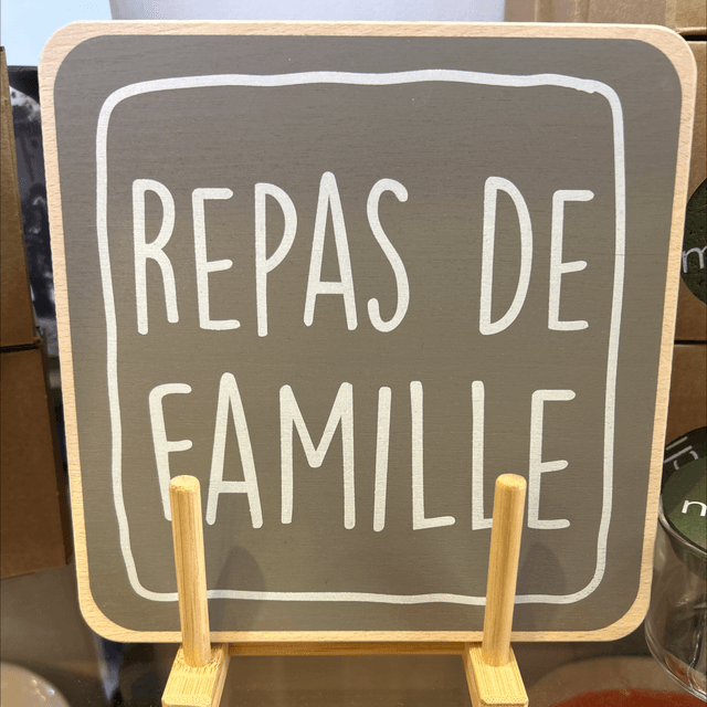 Dessous de plat en bois 