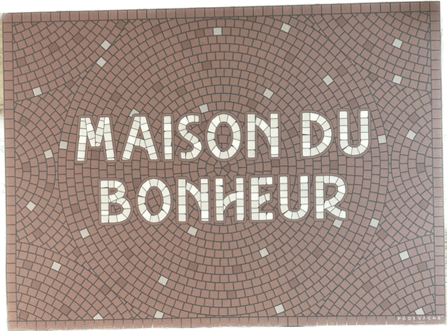 Set de table : Villeneuve, ou texte 
