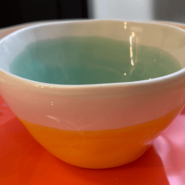 Saladier moyen modèle couleur vert aqua 
