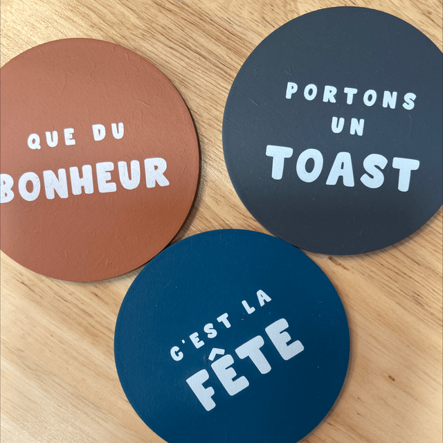Dessous de verre 