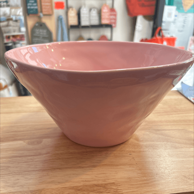 Saladier grand modele rose