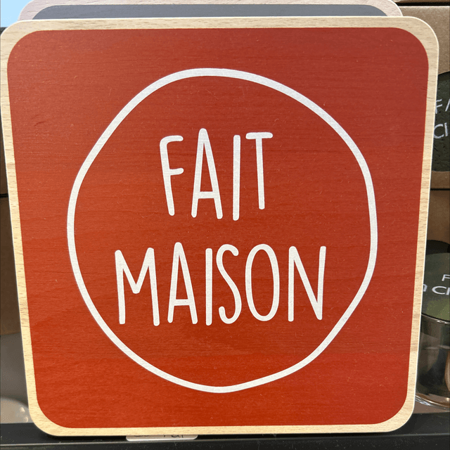 Dessous de plat en bois 