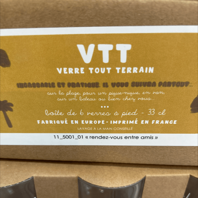Verres incassables 