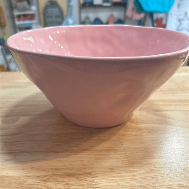 Saladier moyen modèle rose