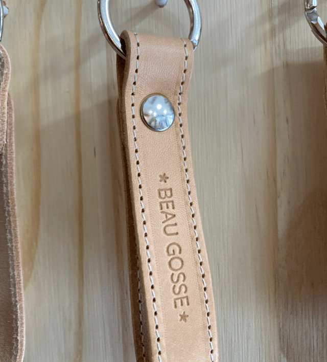 Porte clés en cuir