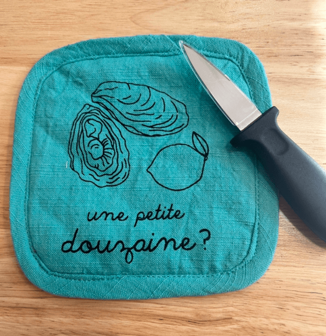 Coffret manique couteau à huître 