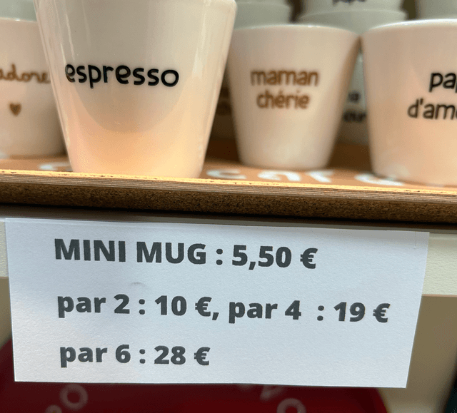 Mini mug papi 