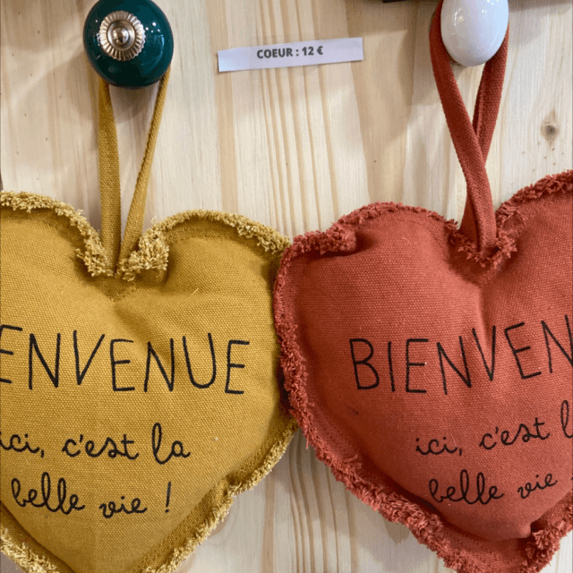 Cœur : bienvenue