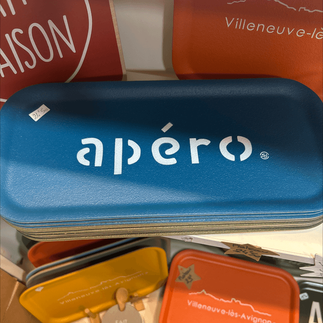 Plateau en liège apéro 