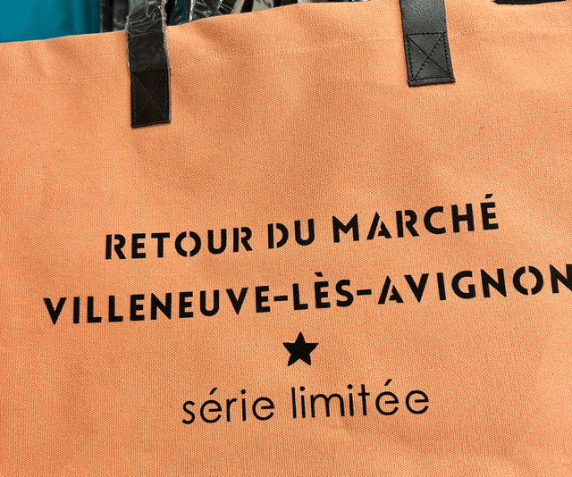 Sac retour du marché
