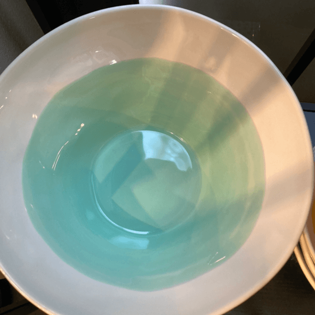 Saladier grand modèle couleur vert Aqua 