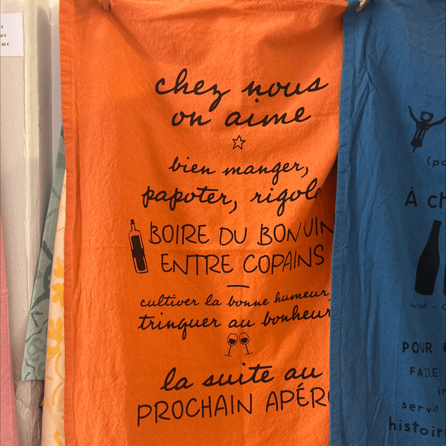 chez nous on aime : torchon