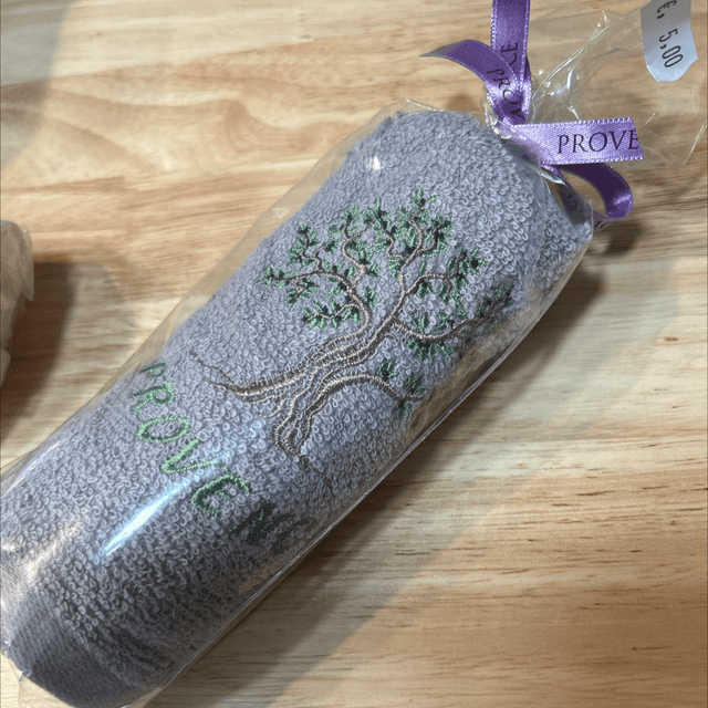 Petite serviette brodée 