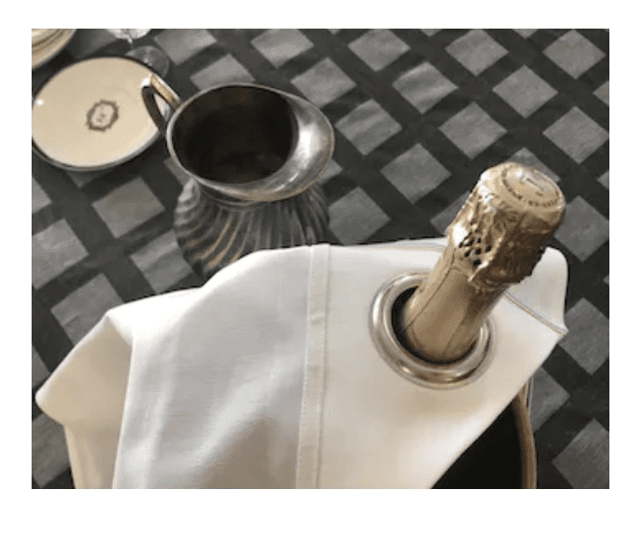 Liteau blanc/argent