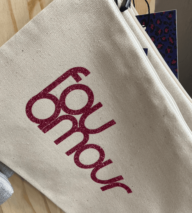 Pochette fou amour 