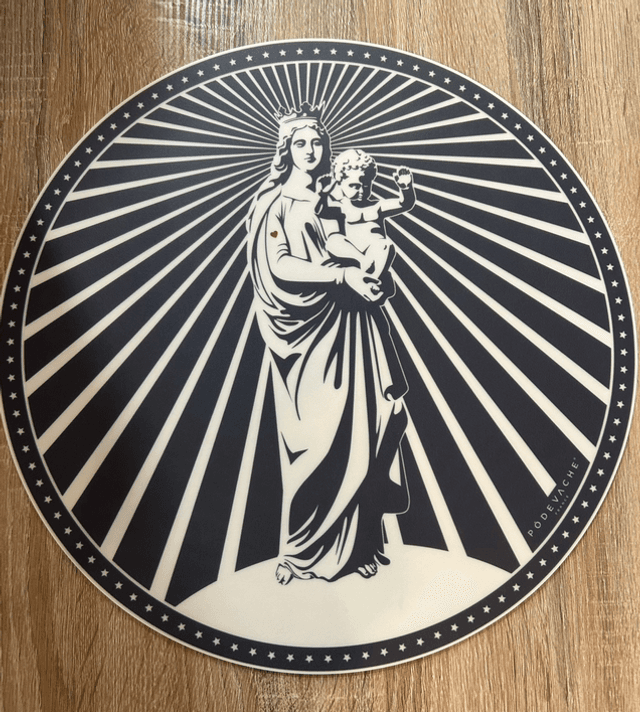 Set de table rond vierge