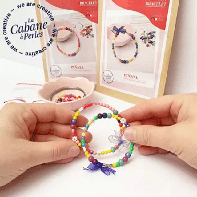 Kit bracelet violet, jaune, ou bleu zanzibar 