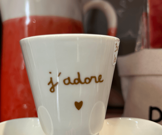 Mini mug j’adore 