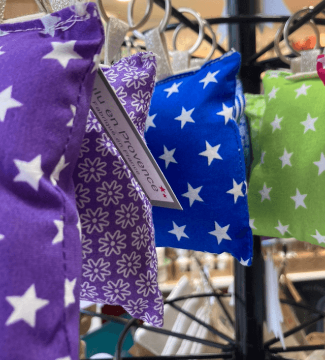 Porte clés lulu en Provence colorés 