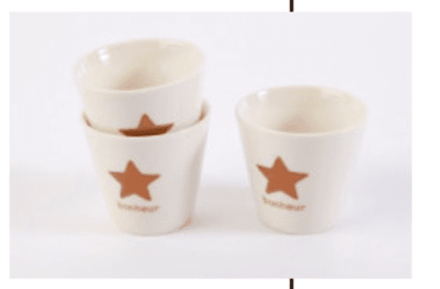 Mini mug étoile 
