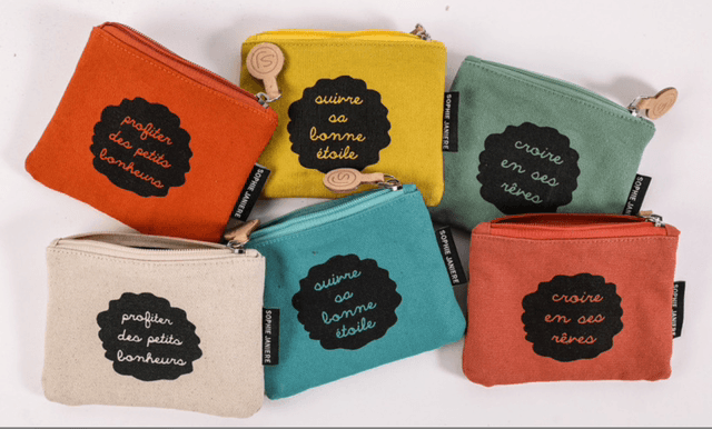 Porte monnaie rectangulaire 